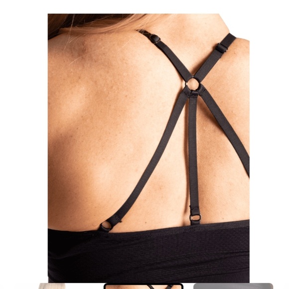 NWT Better Bodies Astoria Seamless Bra - Black - Picture 3 of 10